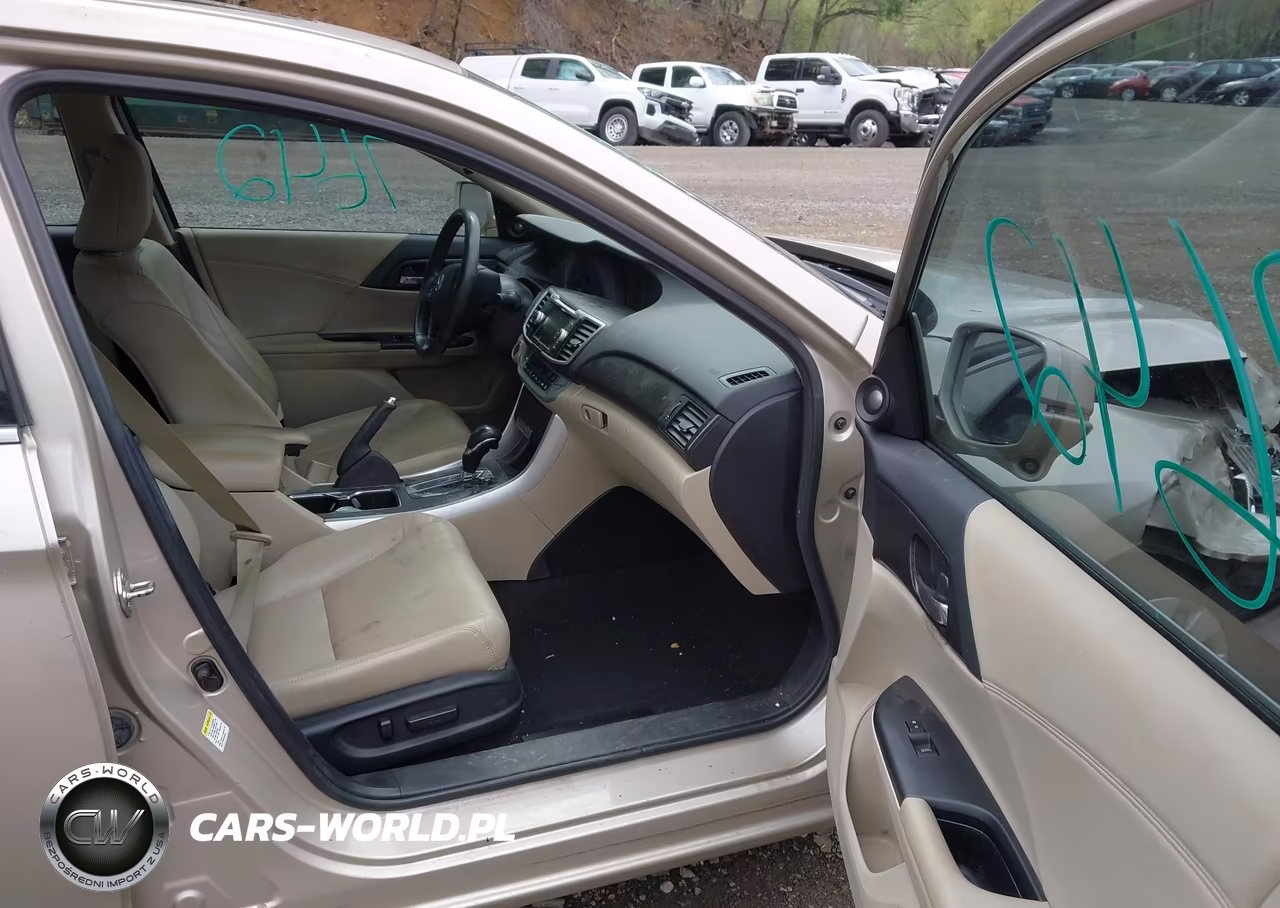 2013 Honda Accord Ex-L V-6 VIN:1HGCR3F89DA020394 - 5