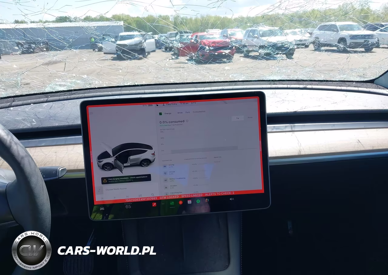 2022 Tesla Model Y Long Range Dual Motor All-Wheel Drive VIN:7SAYGDEE4NF307693 - 18