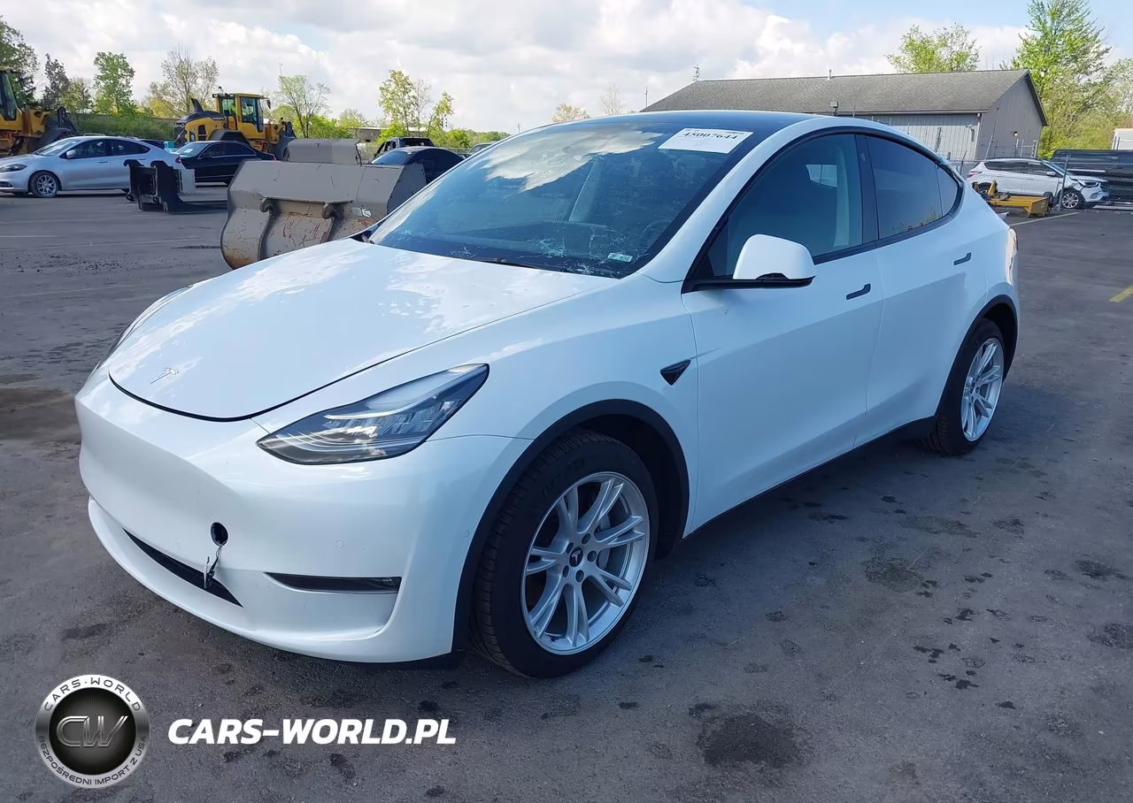 2022 Tesla Model Y Long Range Dual Motor All-Wheel Drive VIN:7SAYGDEE4NF307693 - 2