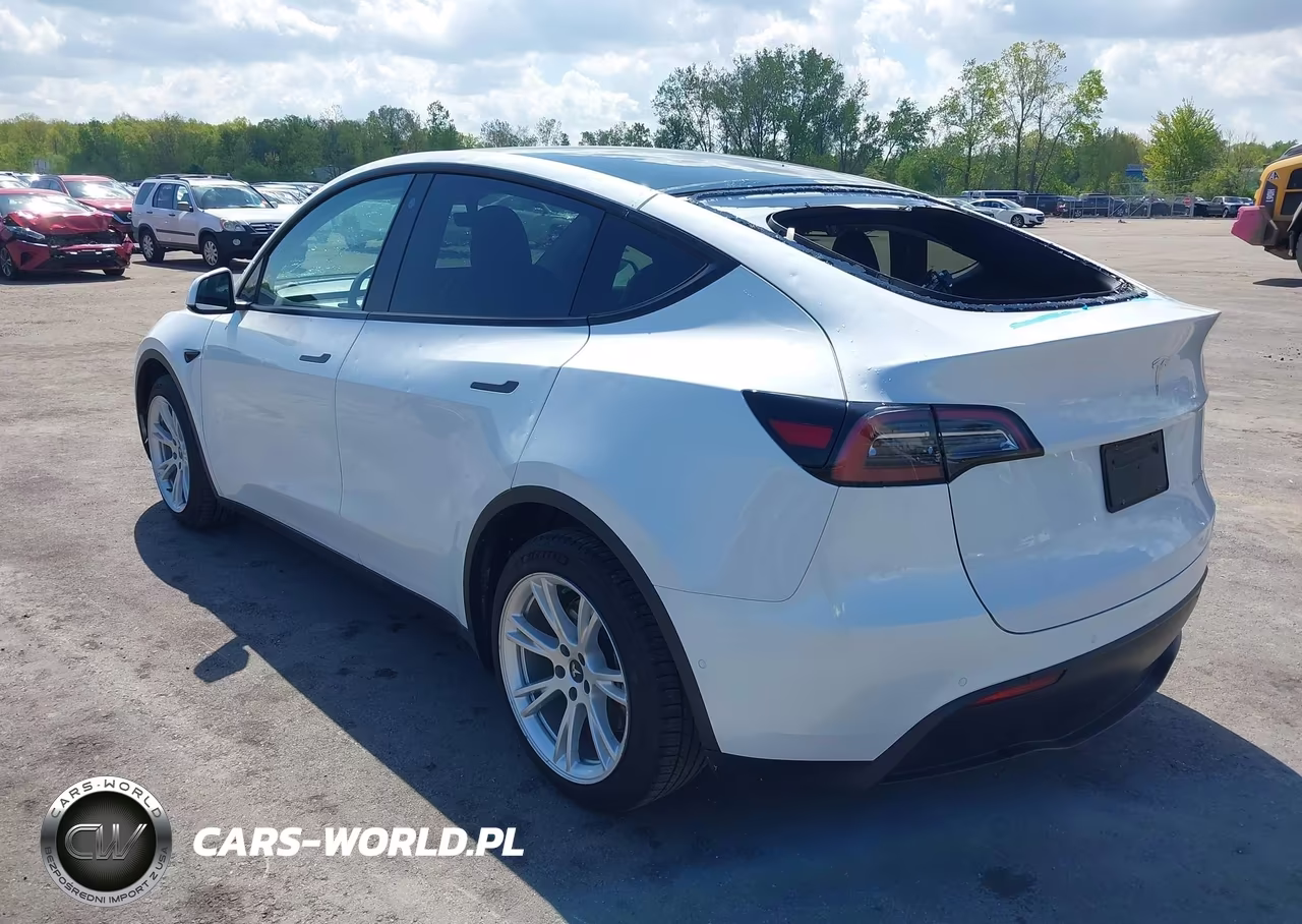 2022 Tesla Model Y Long Range Dual Motor All-Wheel Drive VIN:7SAYGDEE4NF307693 - 3