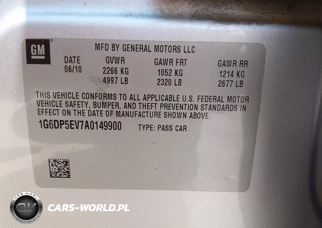 2010 Cadillac Cts Premium VIN:1G6DP5EV7A0149900 - 9