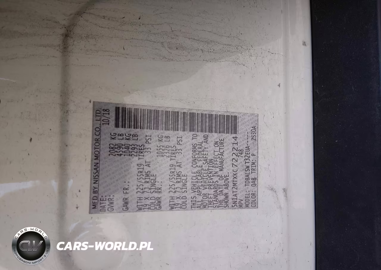 2019 Nissan Rogue Sl VIN:5N1AT2MTXKC722214 - 9