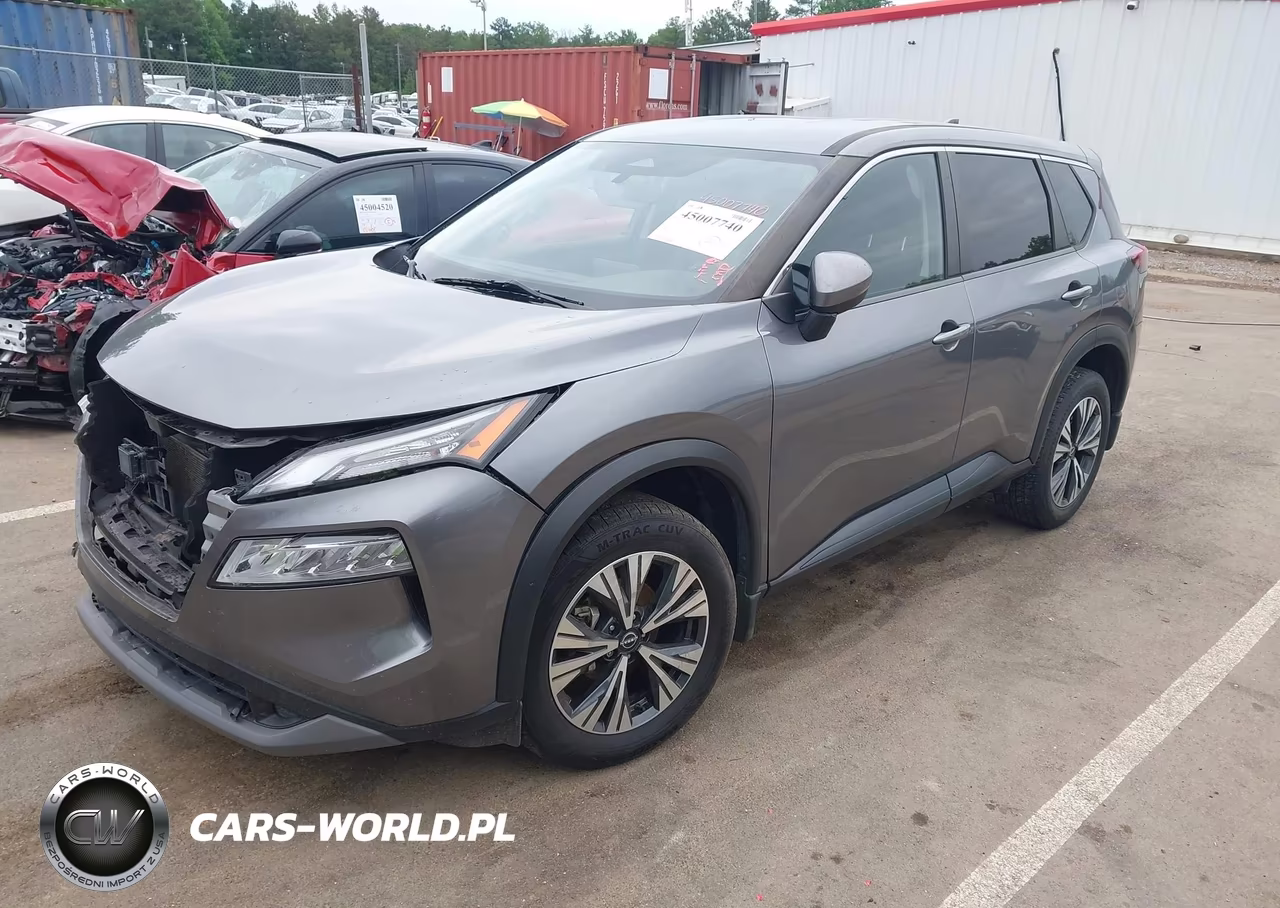 2022 Nissan Rogue Sv Fwd VIN:JN8BT3BA0NW043141 - 2