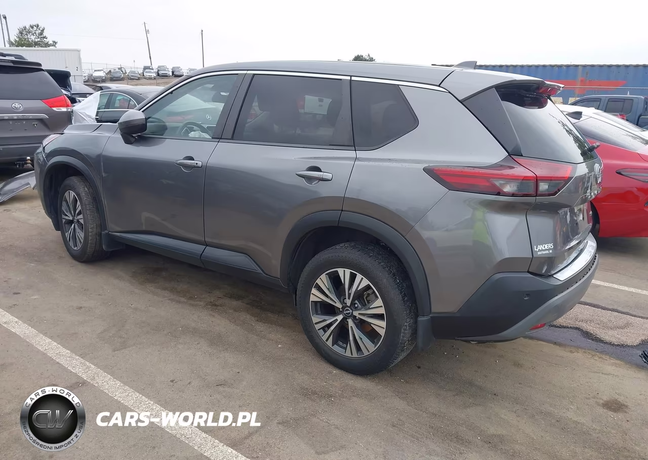 2022 Nissan Rogue Sv Fwd VIN:JN8BT3BA0NW043141 - 3