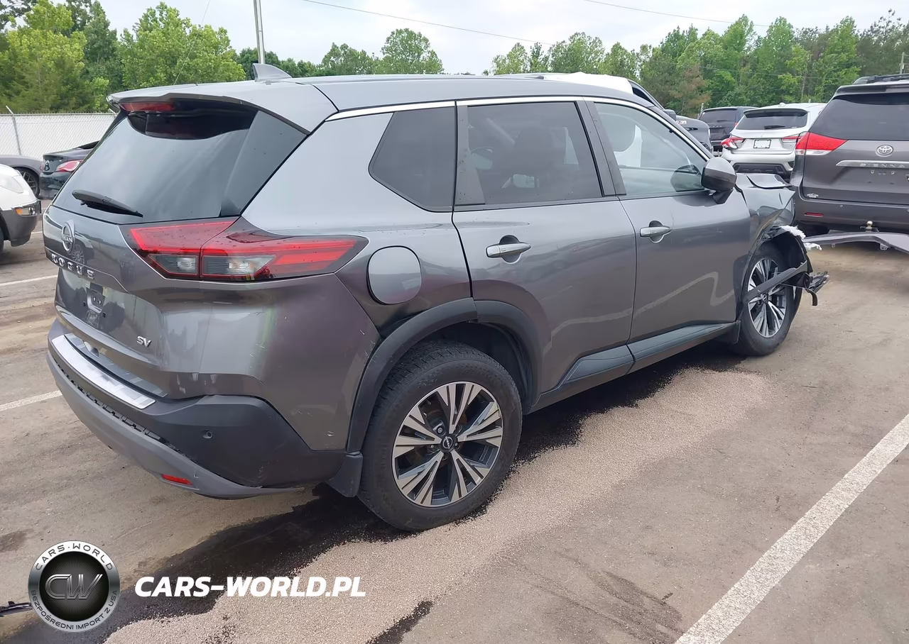2022 Nissan Rogue Sv Fwd VIN:JN8BT3BA0NW043141 - 4