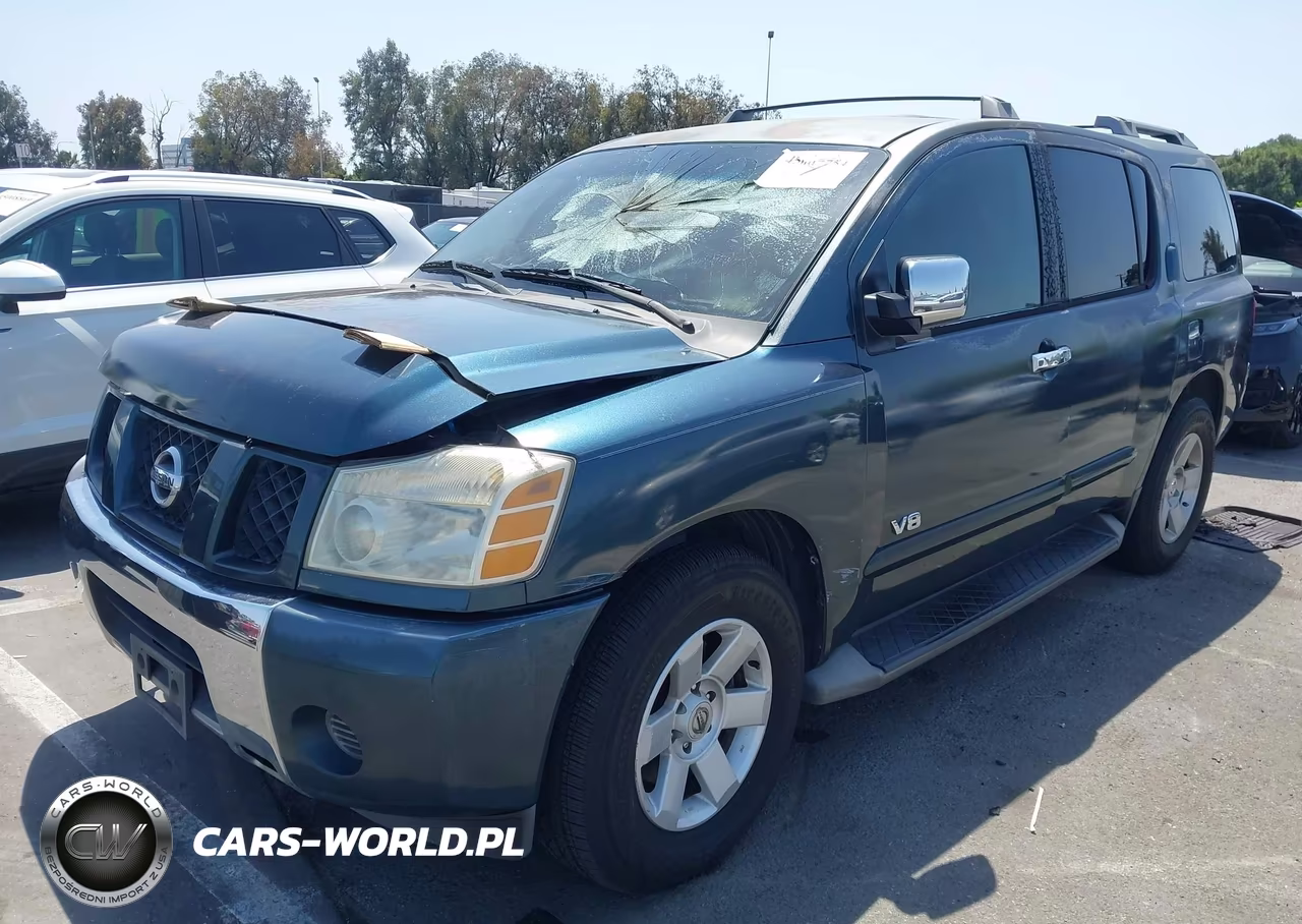 2007 Nissan Armada Se VIN:5N1AA08A57N712110 - 2