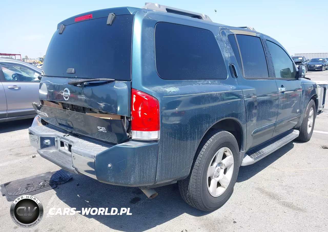 2007 Nissan Armada Se VIN:5N1AA08A57N712110 - 4