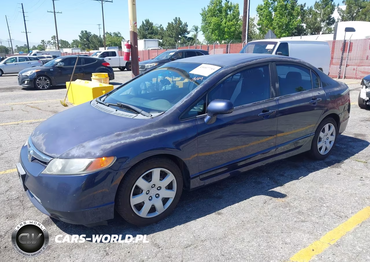 2006 Honda Civic Lx VIN:JHMFA16596S013759 - 2