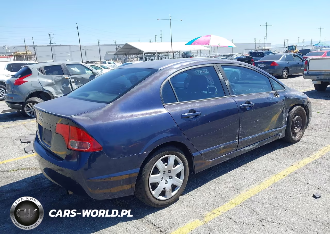 2006 Honda Civic Lx VIN:JHMFA16596S013759 - 4