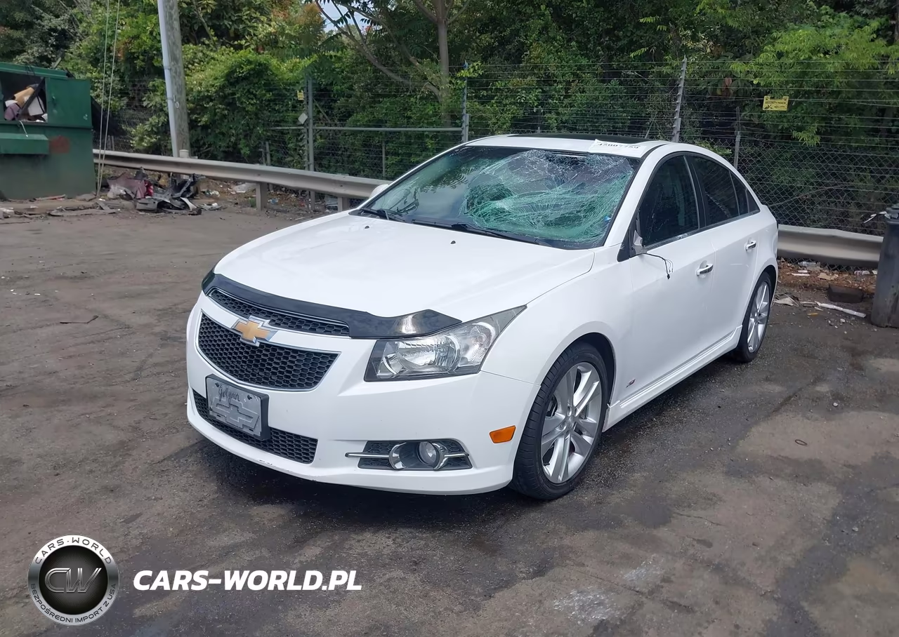 2013 Chevrolet Cruze Ltz VIN:1G1PG5SB1D7121681 - 2