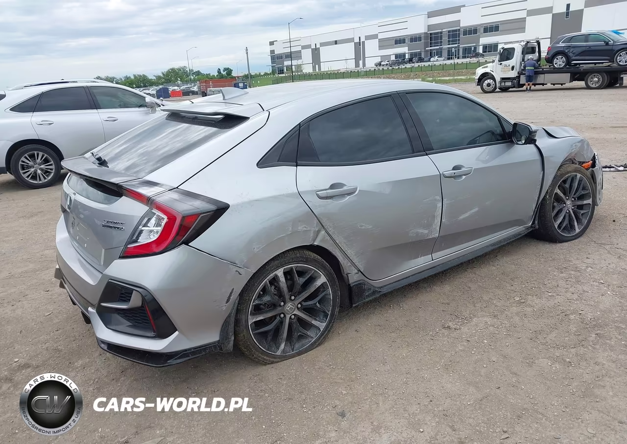 2021 Honda Civic Sport Touring VIN:SHHFK7H96MU224279 - 4