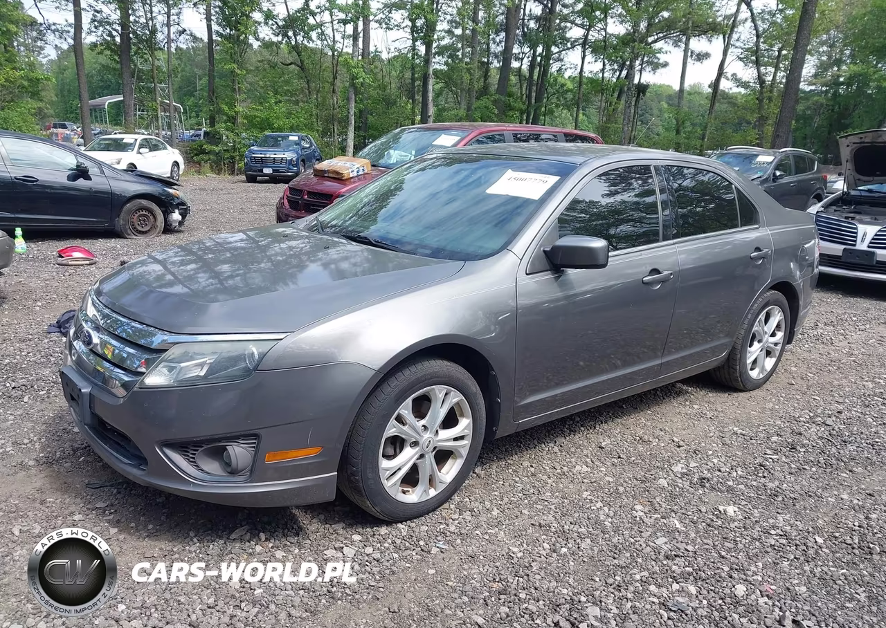 2012 Ford Fusion Se VIN:3FAHP0HG1CR360663 - 2