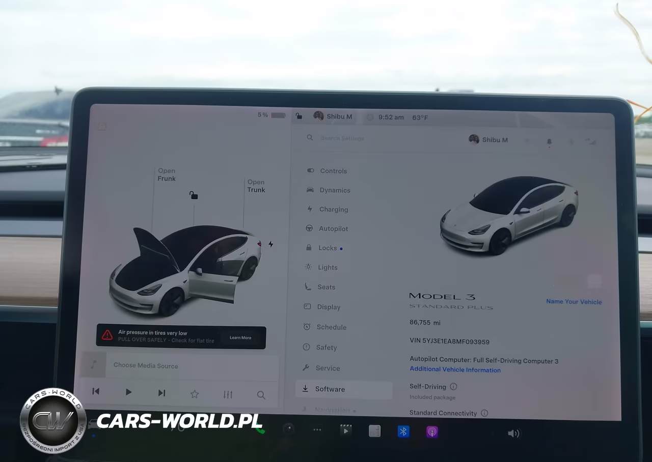 2021 Tesla Model 3 Standard Range Plus Rear-Wheel Drive VIN:5YJ3E1EA8MF093959 - 18