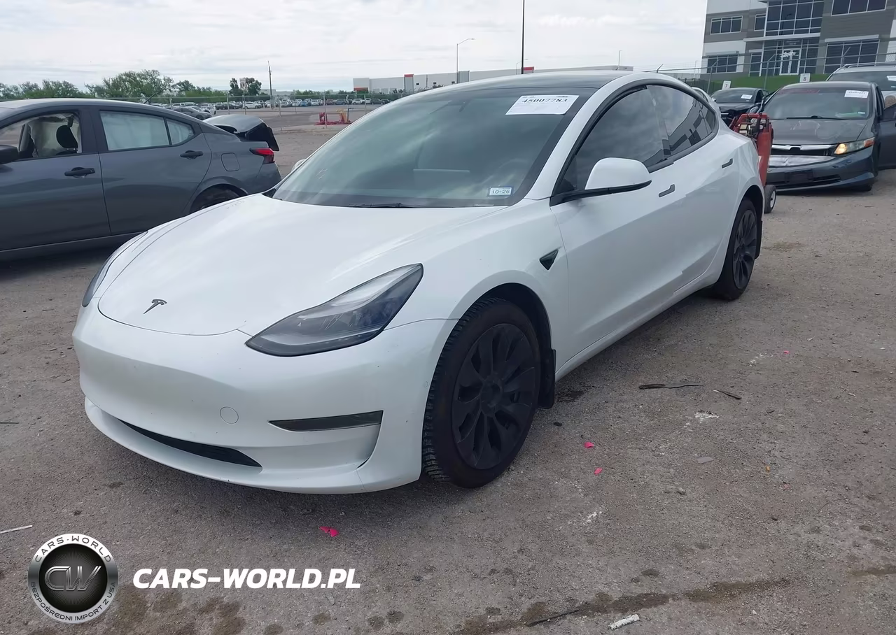 2021 Tesla Model 3 Standard Range Plus Rear-Wheel Drive VIN:5YJ3E1EA8MF093959 - 2