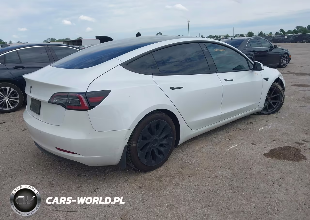 2021 Tesla Model 3 Standard Range Plus Rear-Wheel Drive VIN:5YJ3E1EA8MF093959 - 4