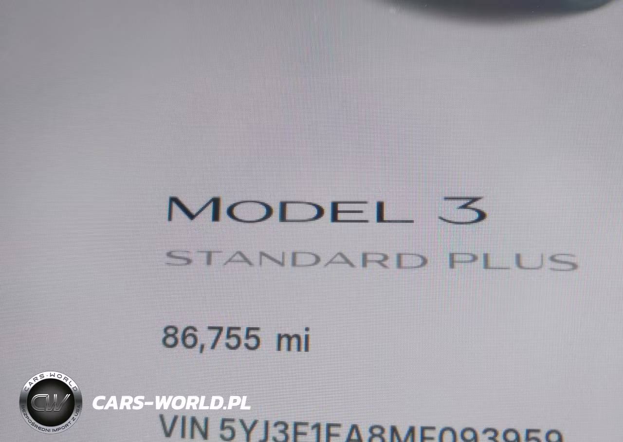2021 Tesla Model 3 Standard Range Plus Rear-Wheel Drive VIN:5YJ3E1EA8MF093959 - 7