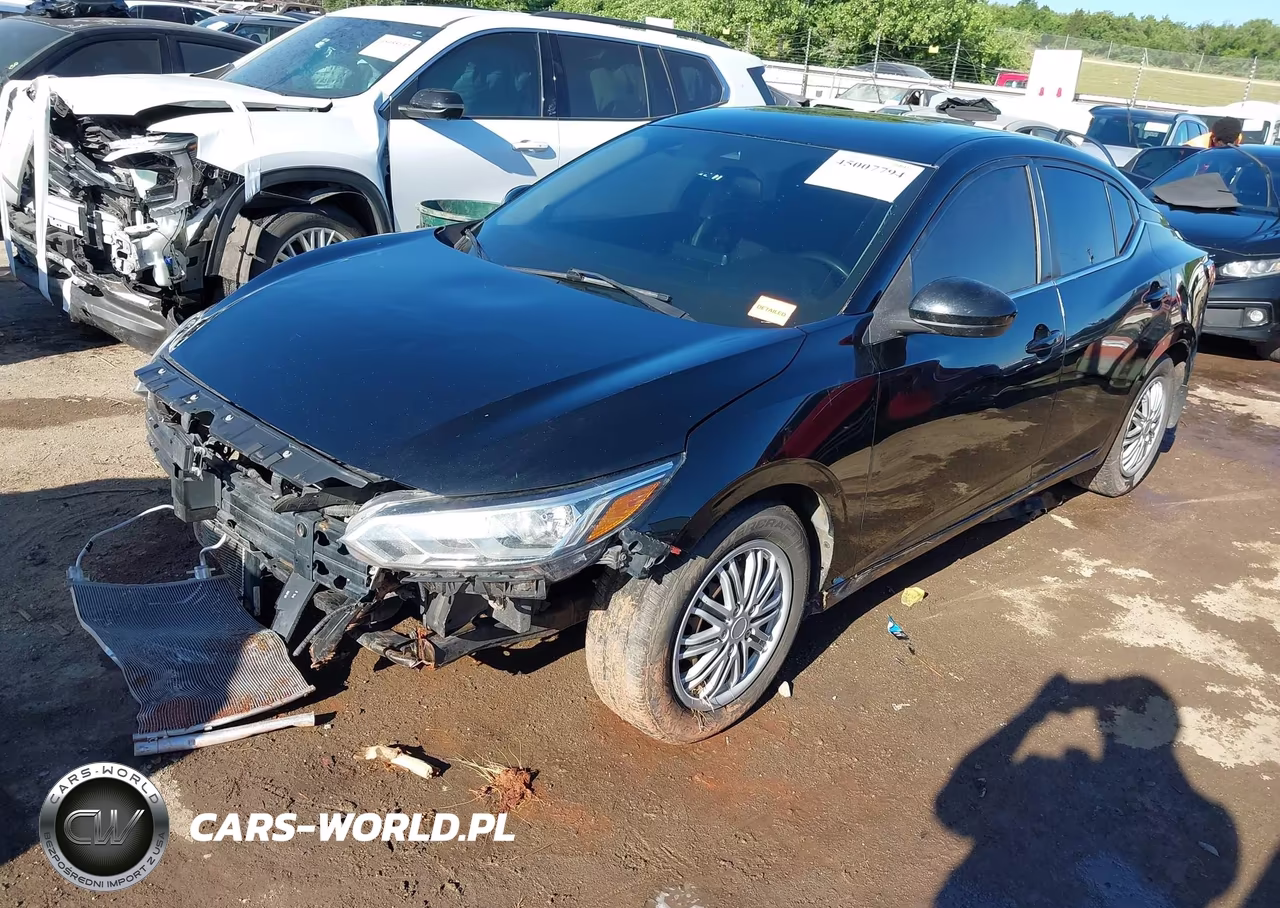 2020 Nissan Sentra S Xtronic Cvt VIN:3N1AB8BVXLY259095 - 2