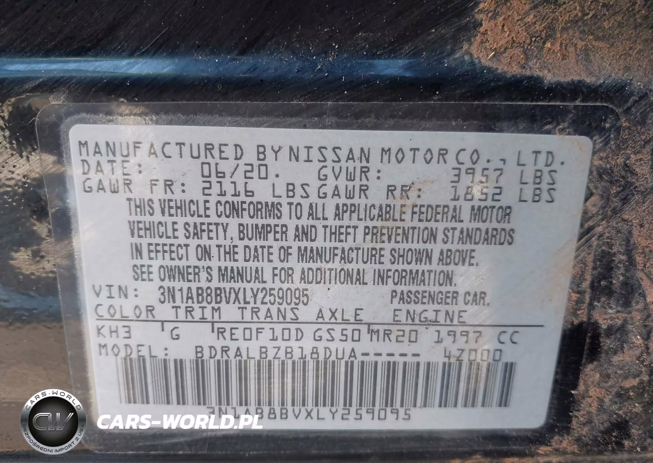 2020 Nissan Sentra S Xtronic Cvt VIN:3N1AB8BVXLY259095 - 9