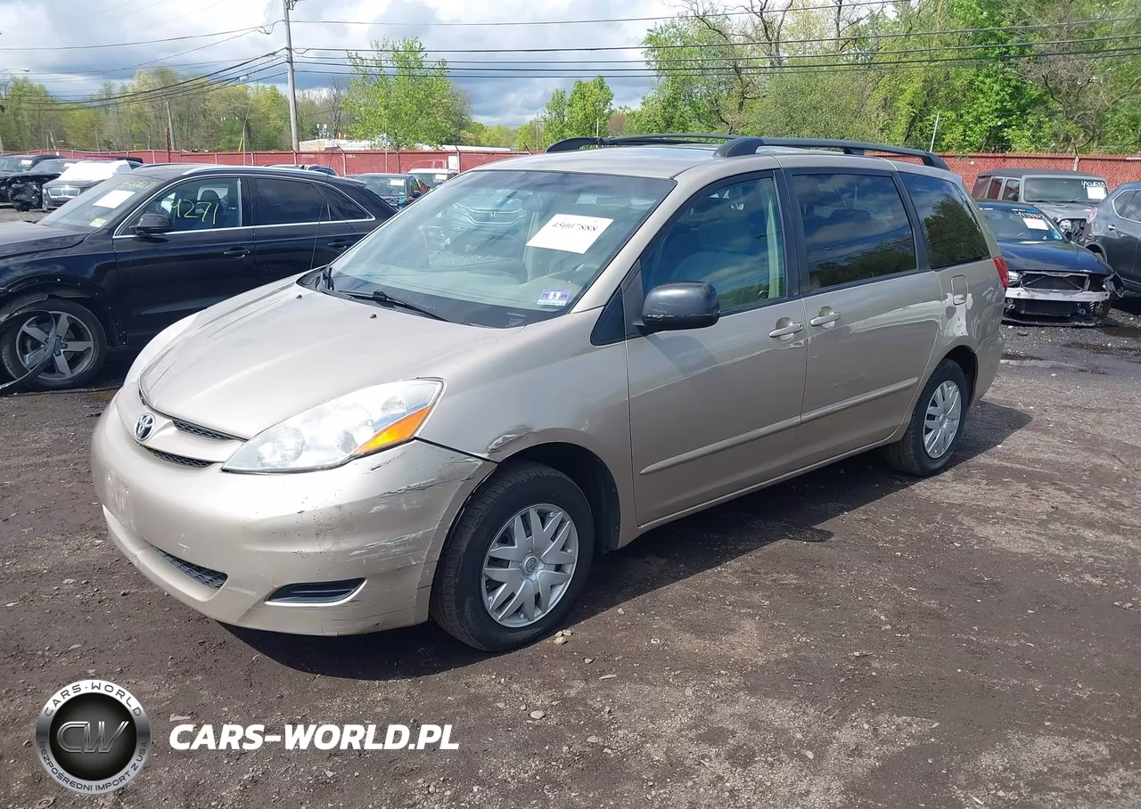2007 Toyota Sienna Ce-Le VIN:5TDZK23C97S050843 - 2