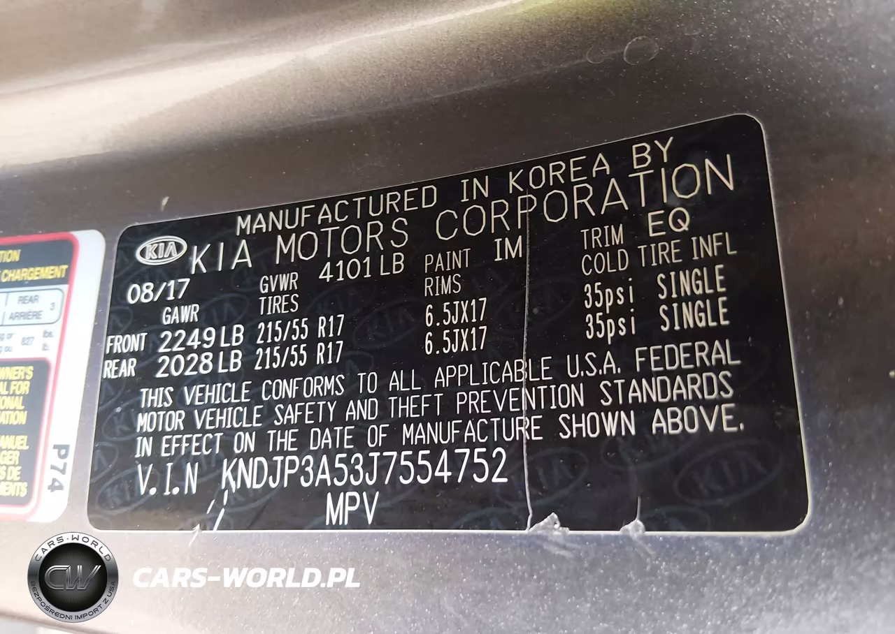 2018 Kia Soul + VIN:KNDJP3A53J7554752 - 9