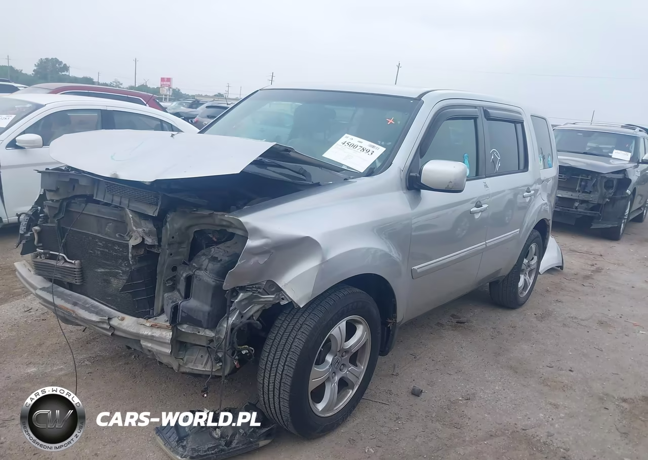 2013 Honda Pilot Ex VIN:5FNYF4H46DB038775 - 2