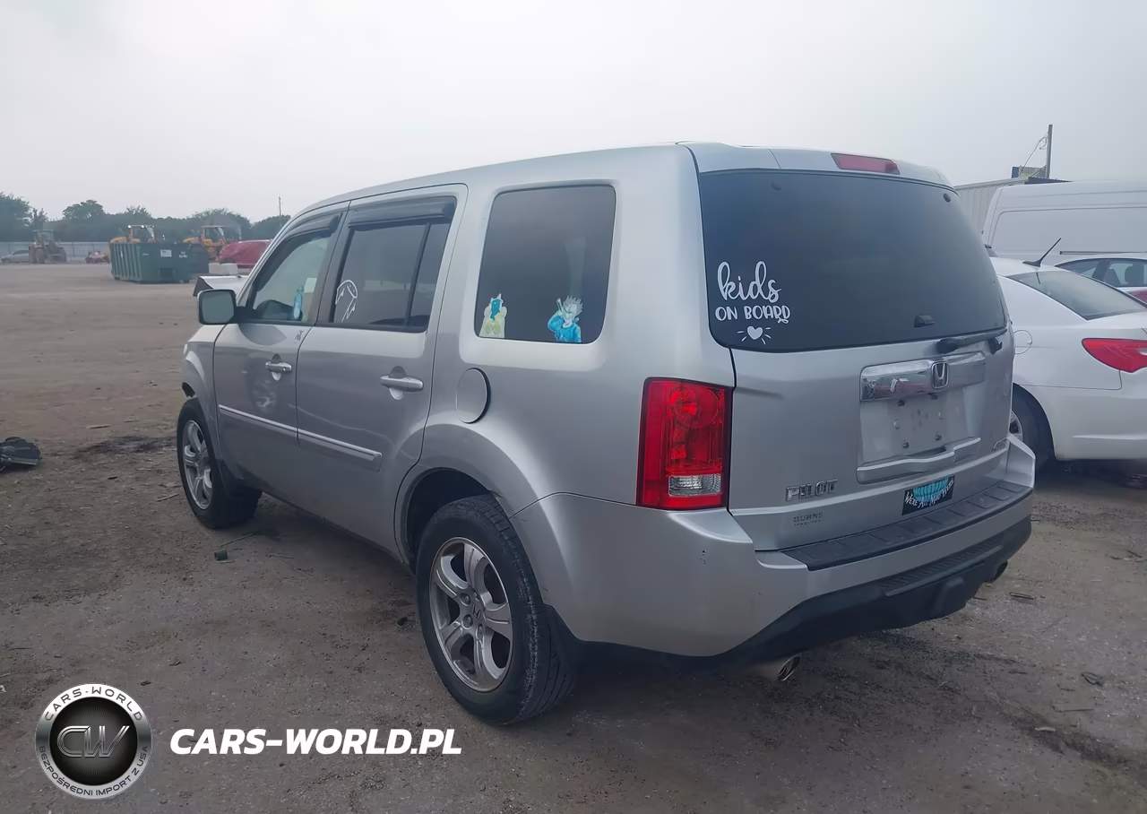 2013 Honda Pilot Ex VIN:5FNYF4H46DB038775 - 3