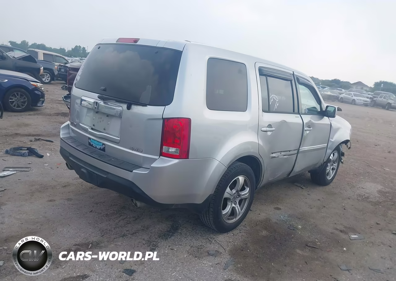 2013 Honda Pilot Ex VIN:5FNYF4H46DB038775 - 4
