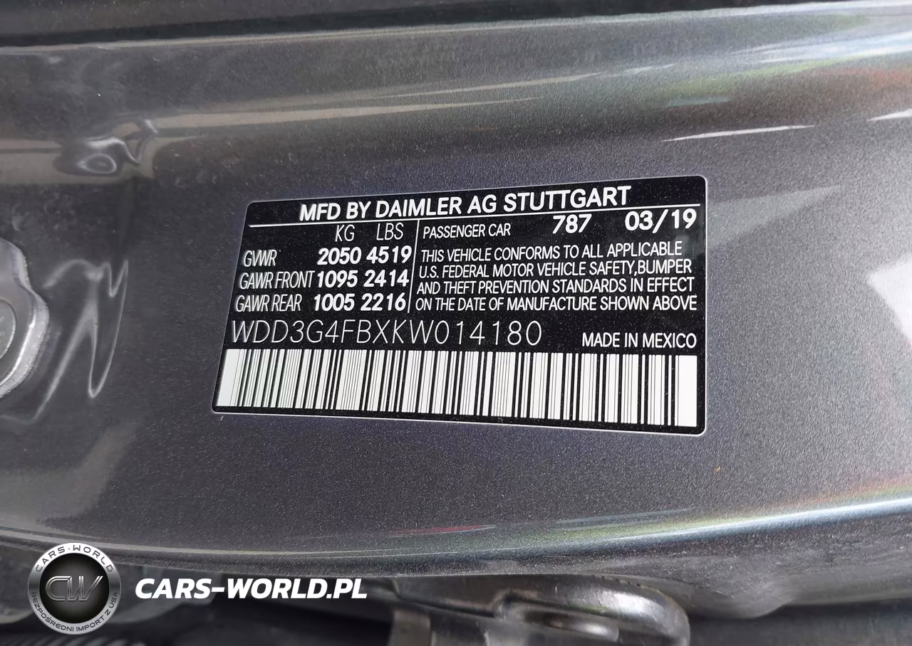 2019 Mercedes-Benz A 220 4Matic VIN:WDD3G4FBXKW014180 - 9