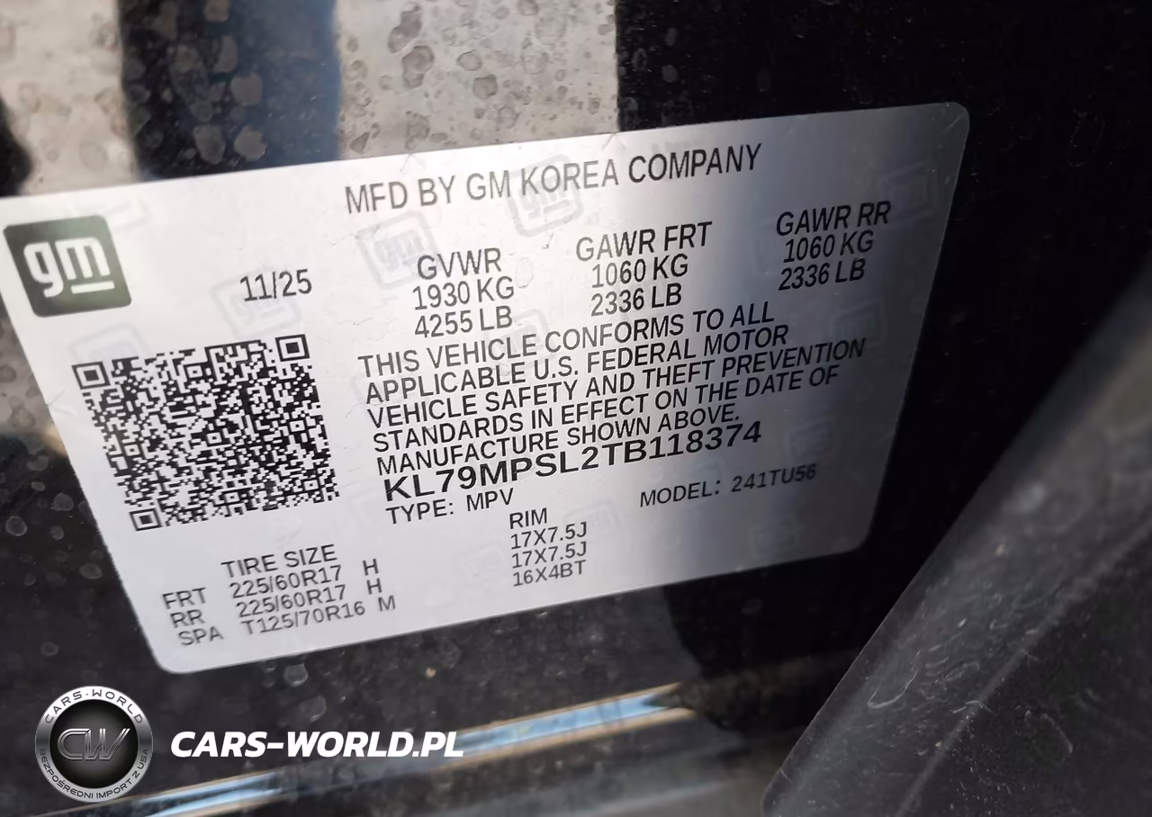 2026 Chevrolet Trailblazer Fwd Lt VIN:KL79MPSL2TB118374 - 9