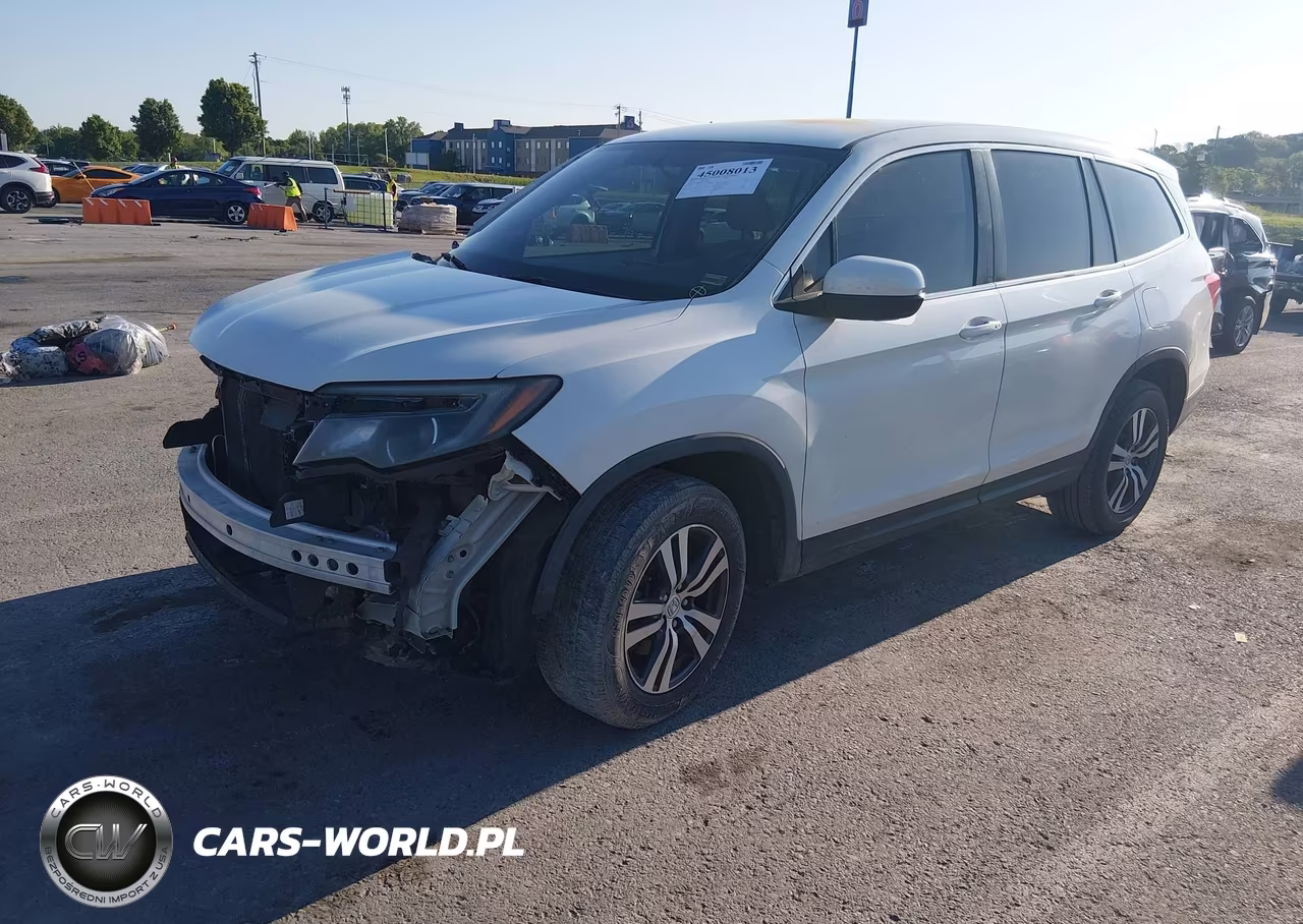 2017 Honda Pilot Ex VIN:5FNYF5H38HB033290 - 2