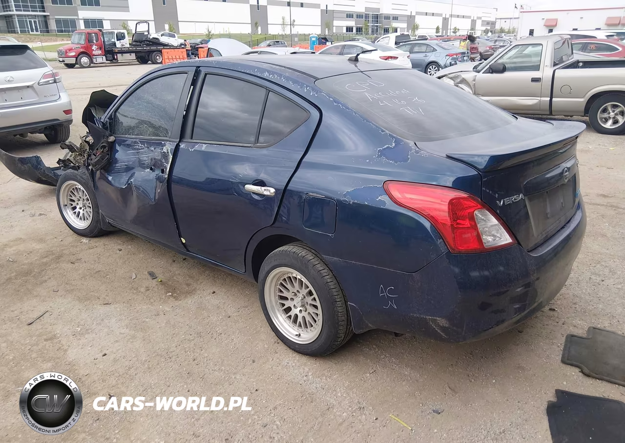 2013 Nissan Versa 1.6 Sv VIN:3N1CN7AP6DL845627 - 3