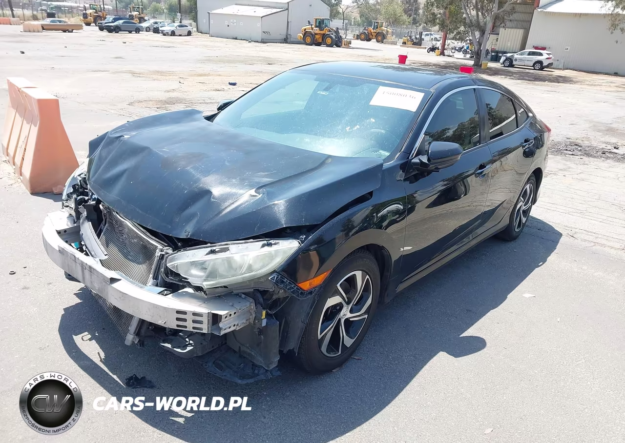 2016 Honda Civic Lx VIN:2HGFC2F58GH532572 - 2