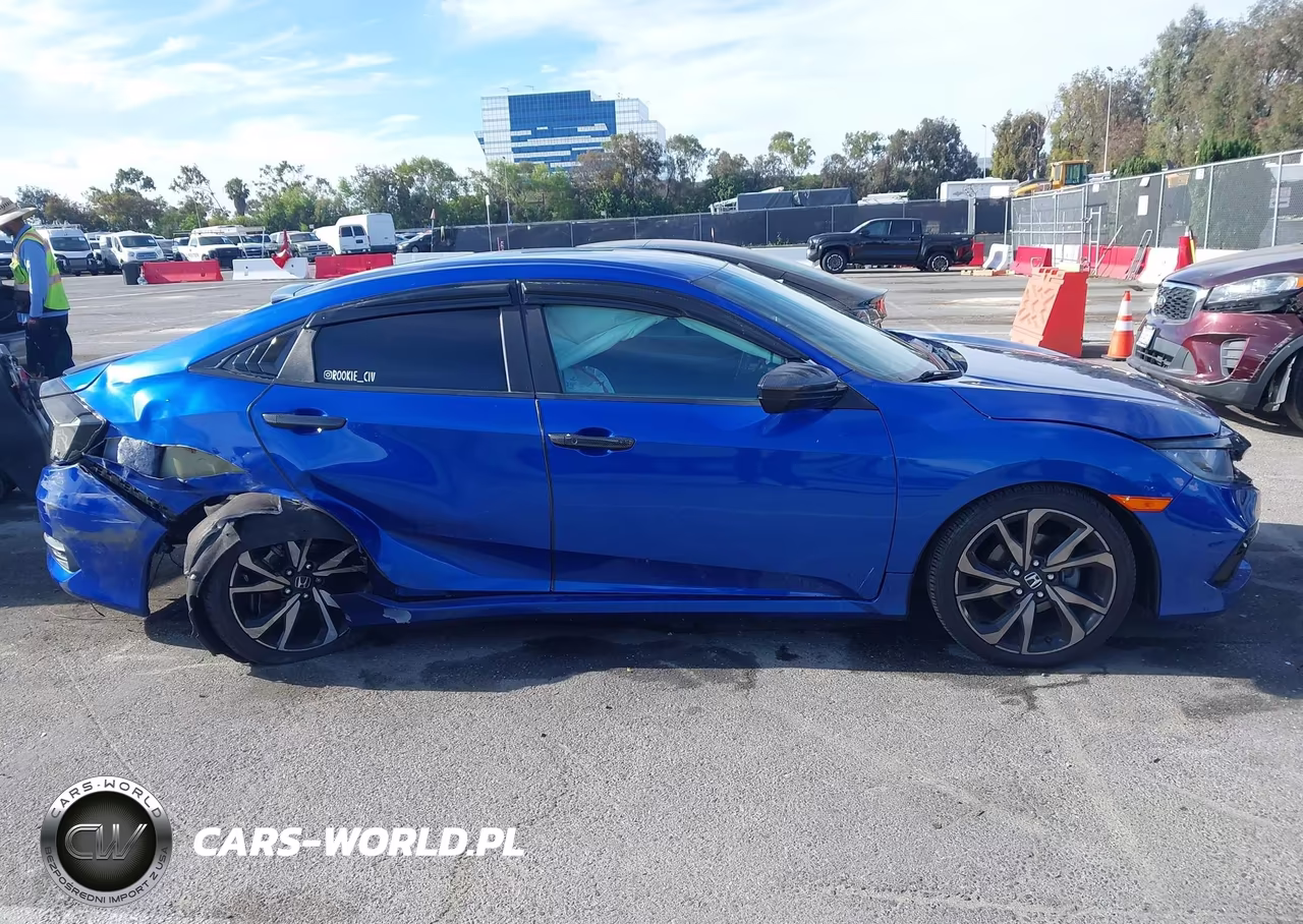 2019 Honda Civic Sport VIN:2HGFC2F87KH520528 - 13