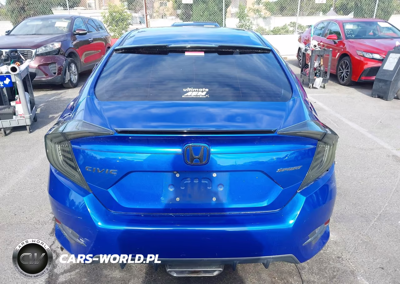 2019 Honda Civic Sport VIN:2HGFC2F87KH520528 - 16