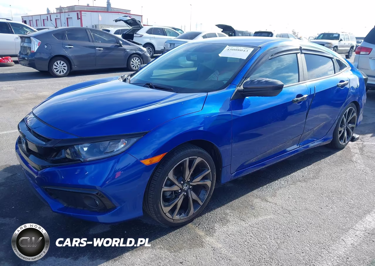 2019 Honda Civic Sport VIN:2HGFC2F87KH520528 - 2
