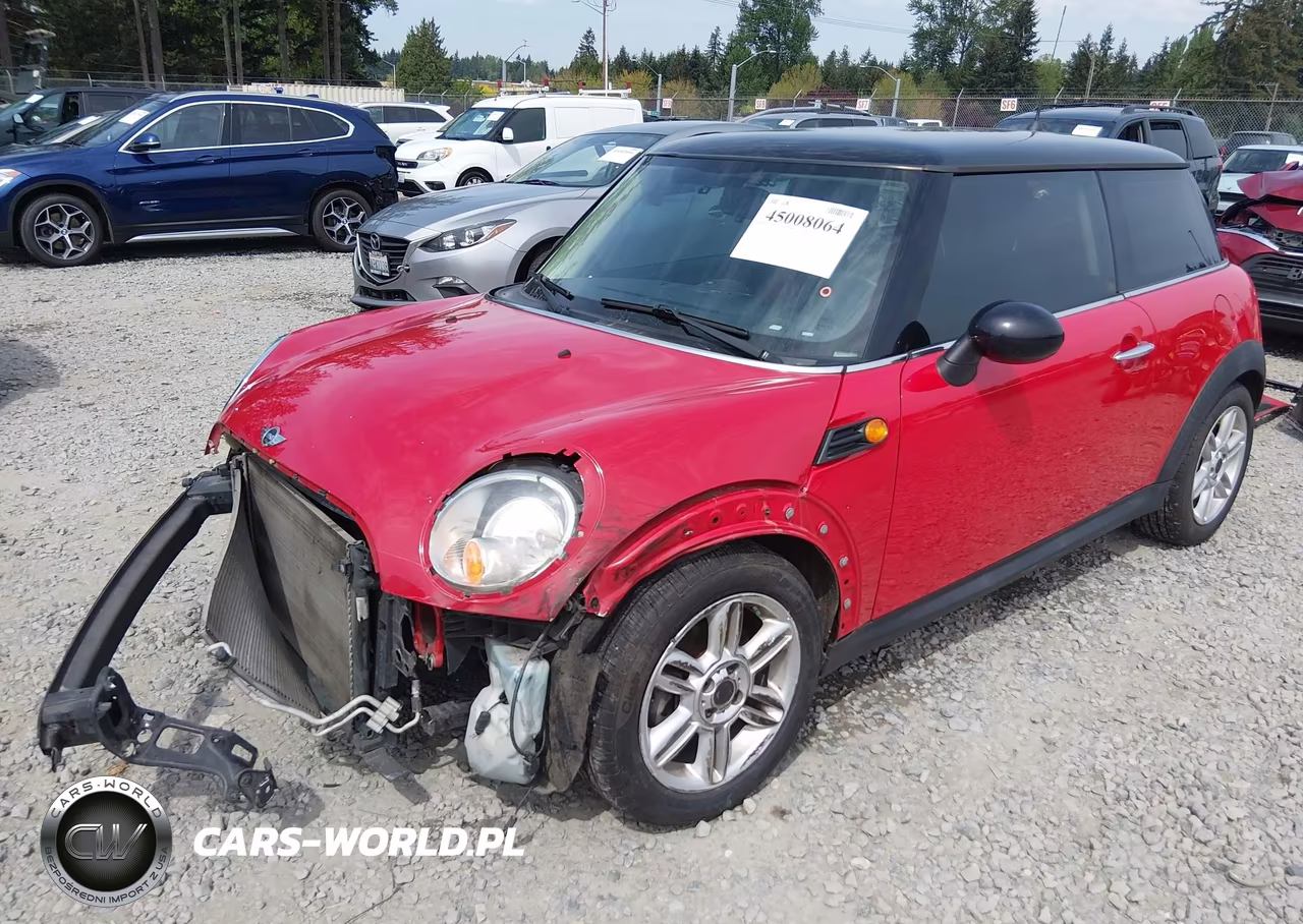 2011 Mini Cooper VIN:WMWSU3C55BT183030 - 2