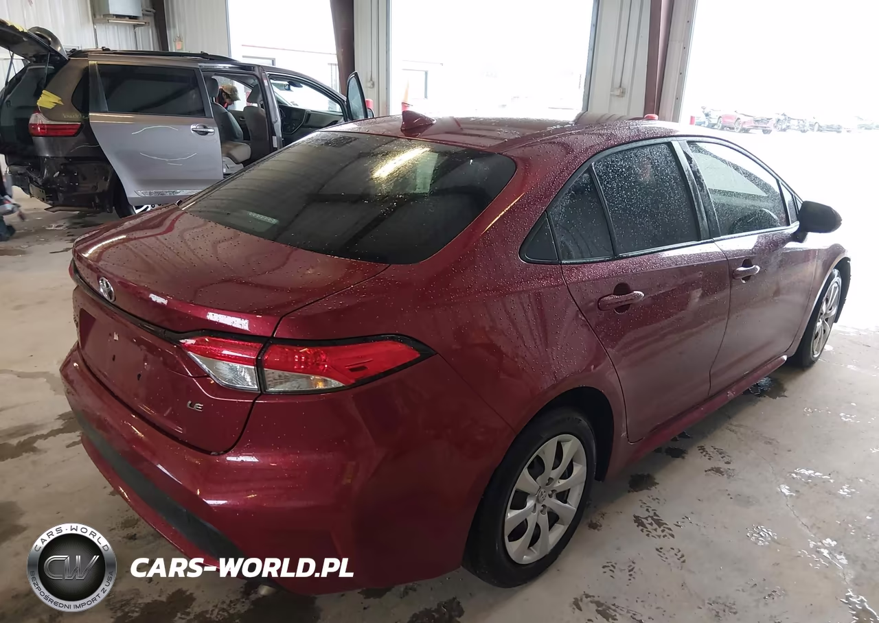 2022 Toyota Corolla Le VIN:JTDEPMAE3NJ221693 - 4