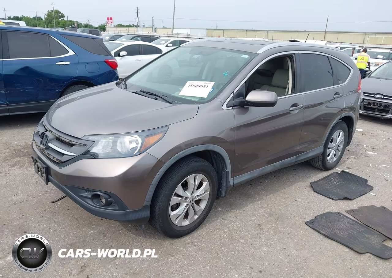 2012 Honda Cr-V Ex-L VIN:5J6RM3H7XCL005671 - 2