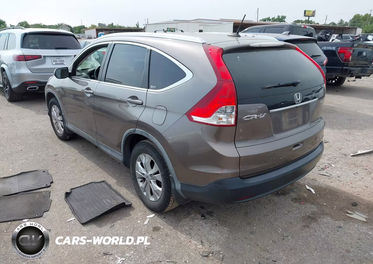 2012 Honda Cr-V Ex-L VIN:5J6RM3H7XCL005671 - 3