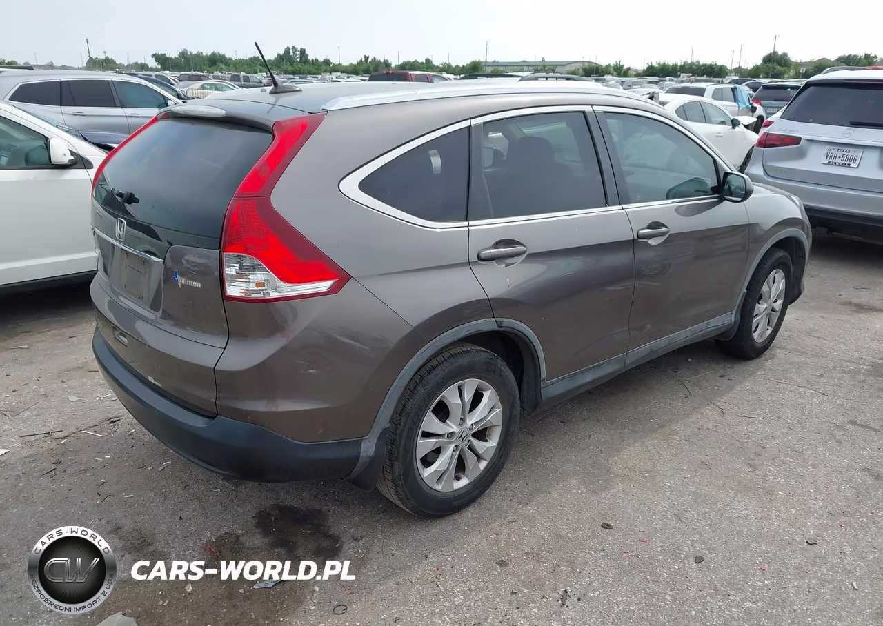 2012 Honda Cr-V Ex-L VIN:5J6RM3H7XCL005671 - 4