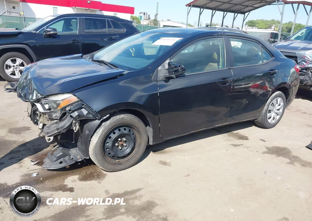 2014 Toyota Corolla Le VIN:5YFBURHE9EP061684 - 2