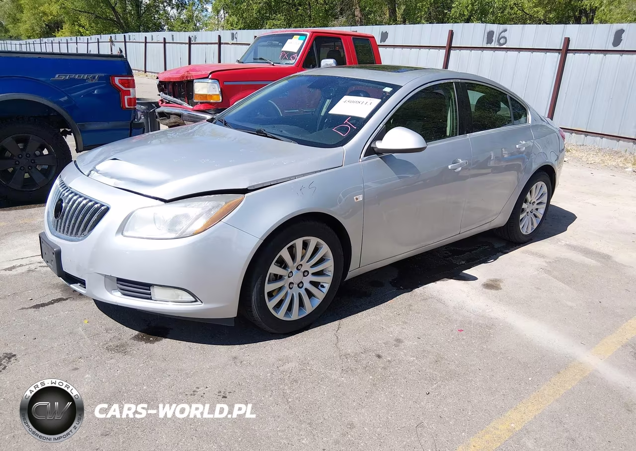 2011 Buick Regal Cxl Turbo Oshawa VIN:2G4GX5GV9B9173447 - 2