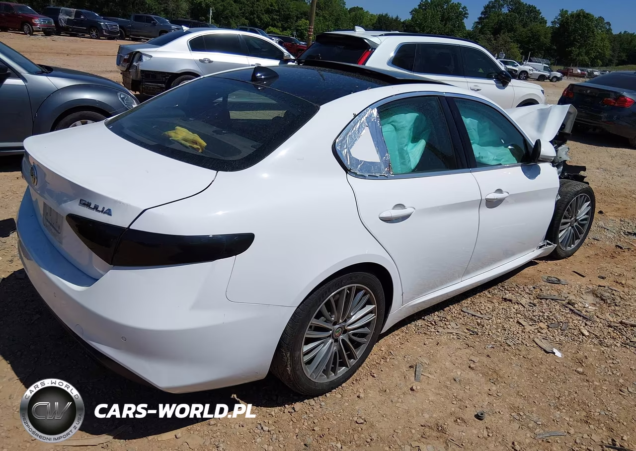 2019 Alfa Romeo Giulia Ti Lusso Awd VIN:ZARFANBN7K7606991 - 4