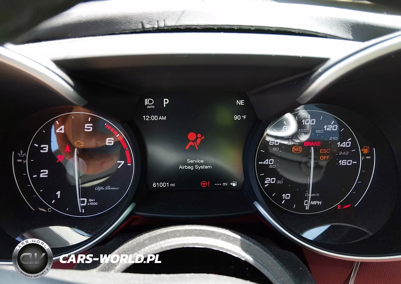 2019 Alfa Romeo Giulia Ti Lusso Awd VIN:ZARFANBN7K7606991 - 7
