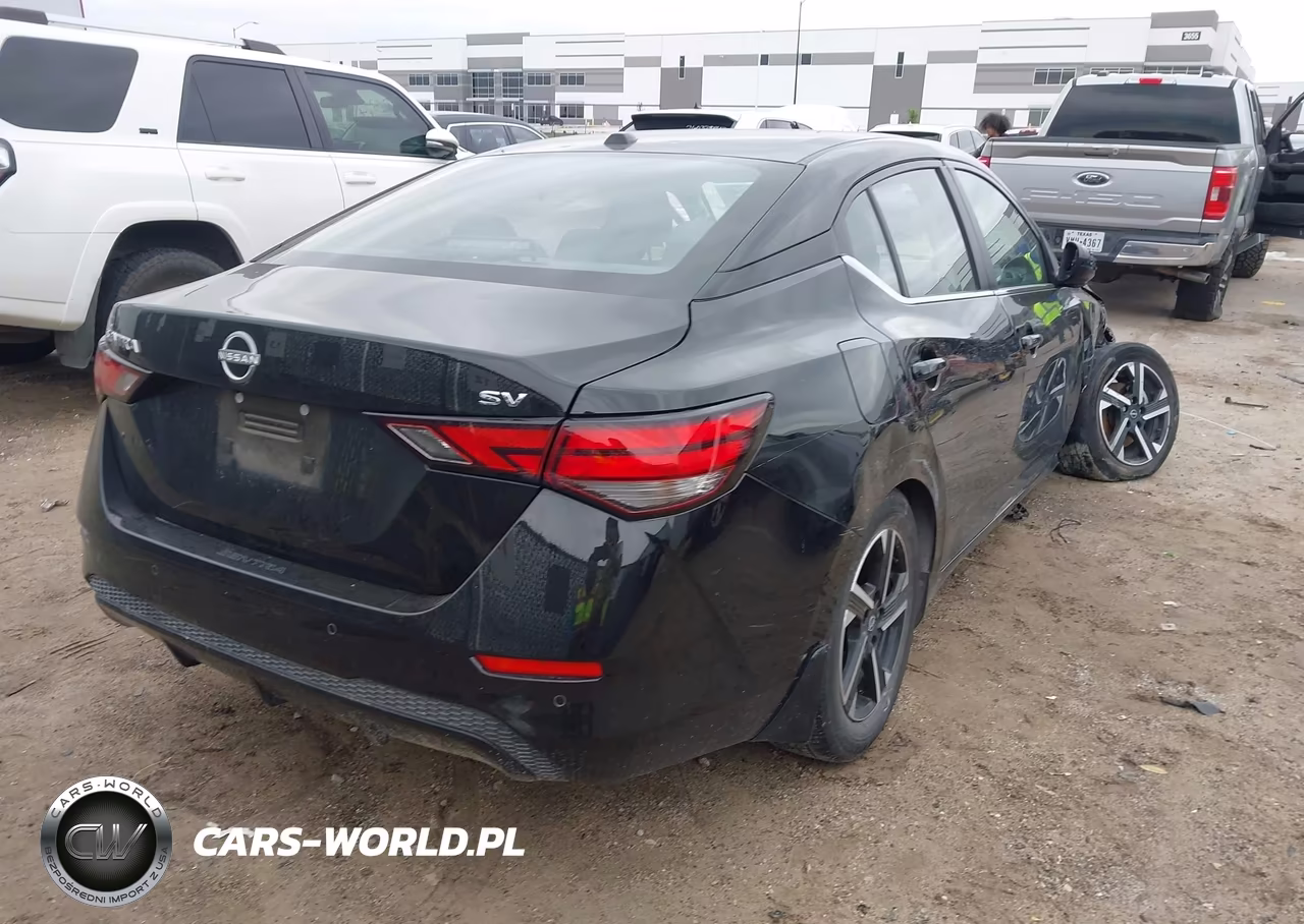 2024 Nissan Sentra Sv Xtronic Cvt VIN:3N1AB8CV2RY323427 - 4