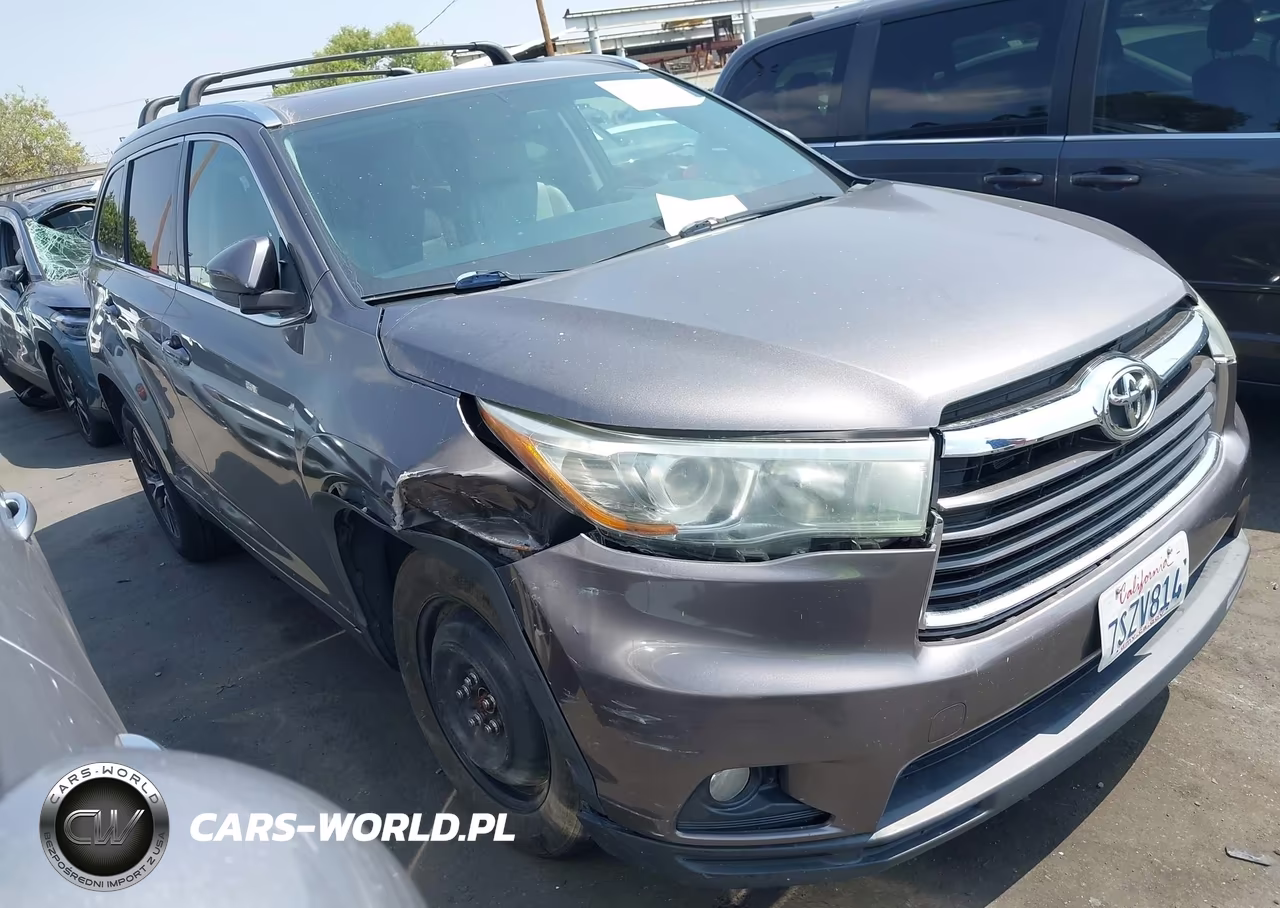 2016 Toyota Highlander Xle V6