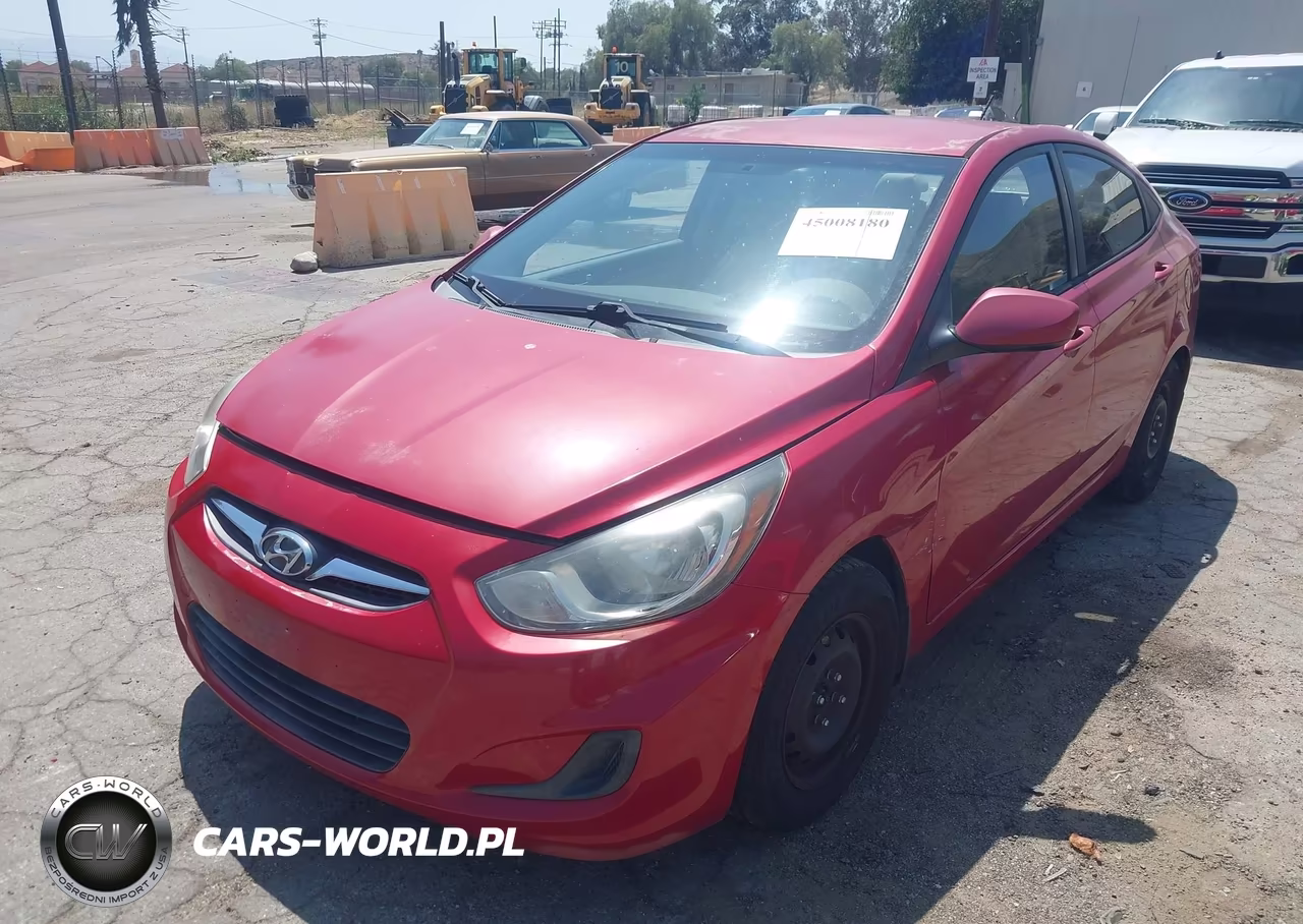 2013 Hyundai Accent Gls VIN:KMHCT4AE3DU315701 - 2
