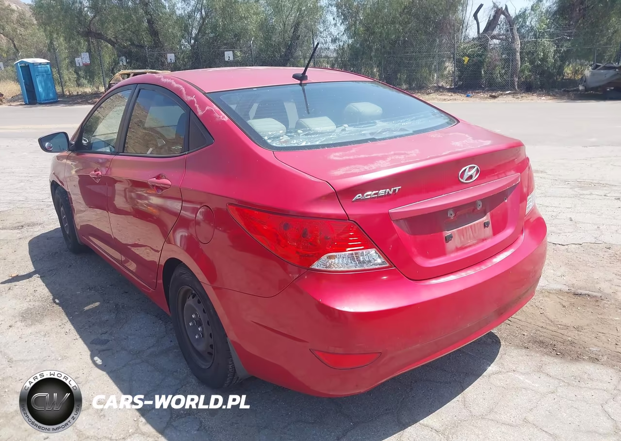 2013 Hyundai Accent Gls VIN:KMHCT4AE3DU315701 - 3