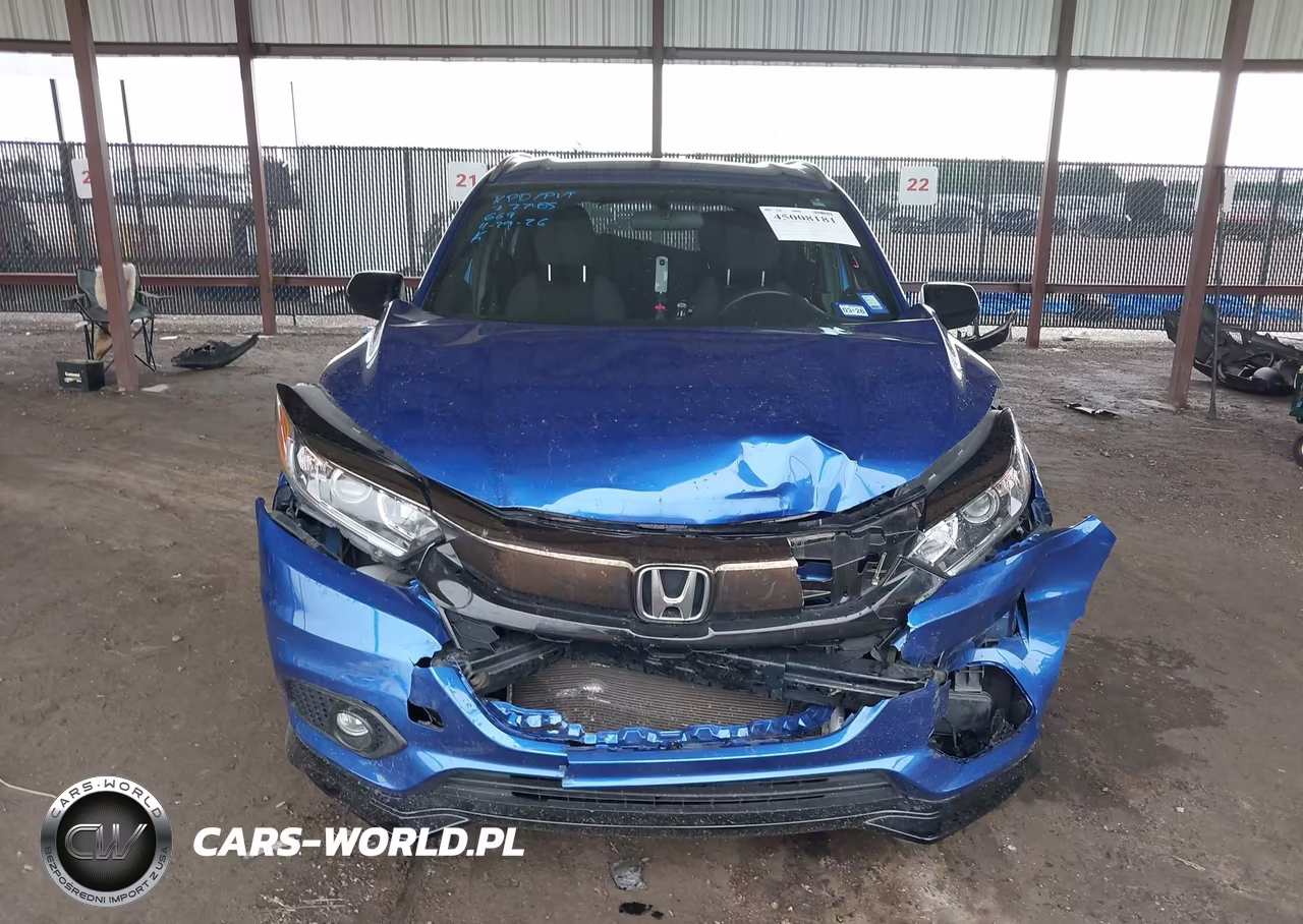 2021 Honda Hr-V 2Wd Sport VIN:3CZRU5H14MM731145 - 12