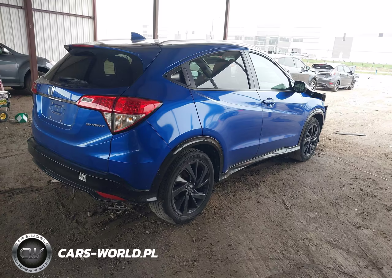 2021 Honda Hr-V 2Wd Sport VIN:3CZRU5H14MM731145 - 4